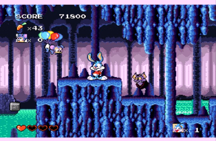 Pantallazo de Tiny Toon Adventures: Buster's Hidden Treasure para Sega Megadrive