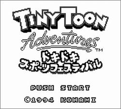 Pantallazo de Tiny Toon Adventures: Wacky Sports para Game Boy