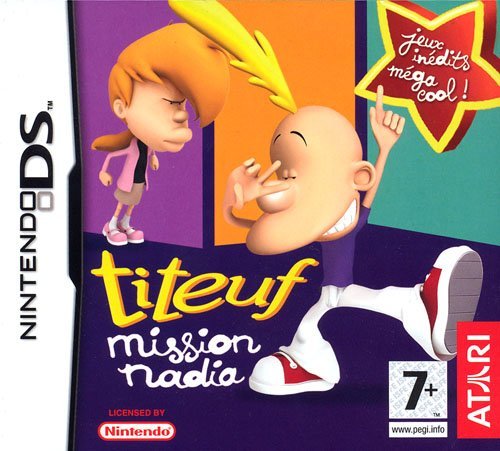 Caratula de Titeuf: Mission Nadia para Nintendo DS