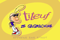 Pantallazo de Titeuf - Ze Gag Machine para Game Boy Advance