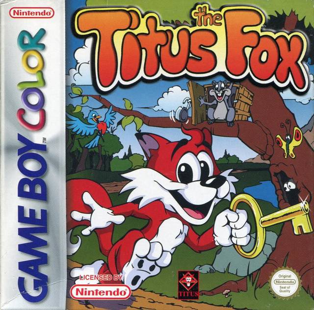 Caratula de Titus the Fox para Game Boy Color