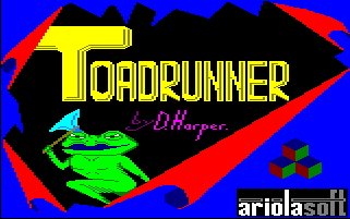 Pantallazo de Toad Runner para Amstrad CPC