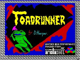 Pantallazo de Toad Runner para Spectrum
