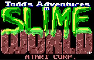 Pantallazo de Todd's Adventures in Slime World para Atari Lynx