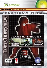 Caratula de Tom Clancy's Classic Trilogy para Xbox