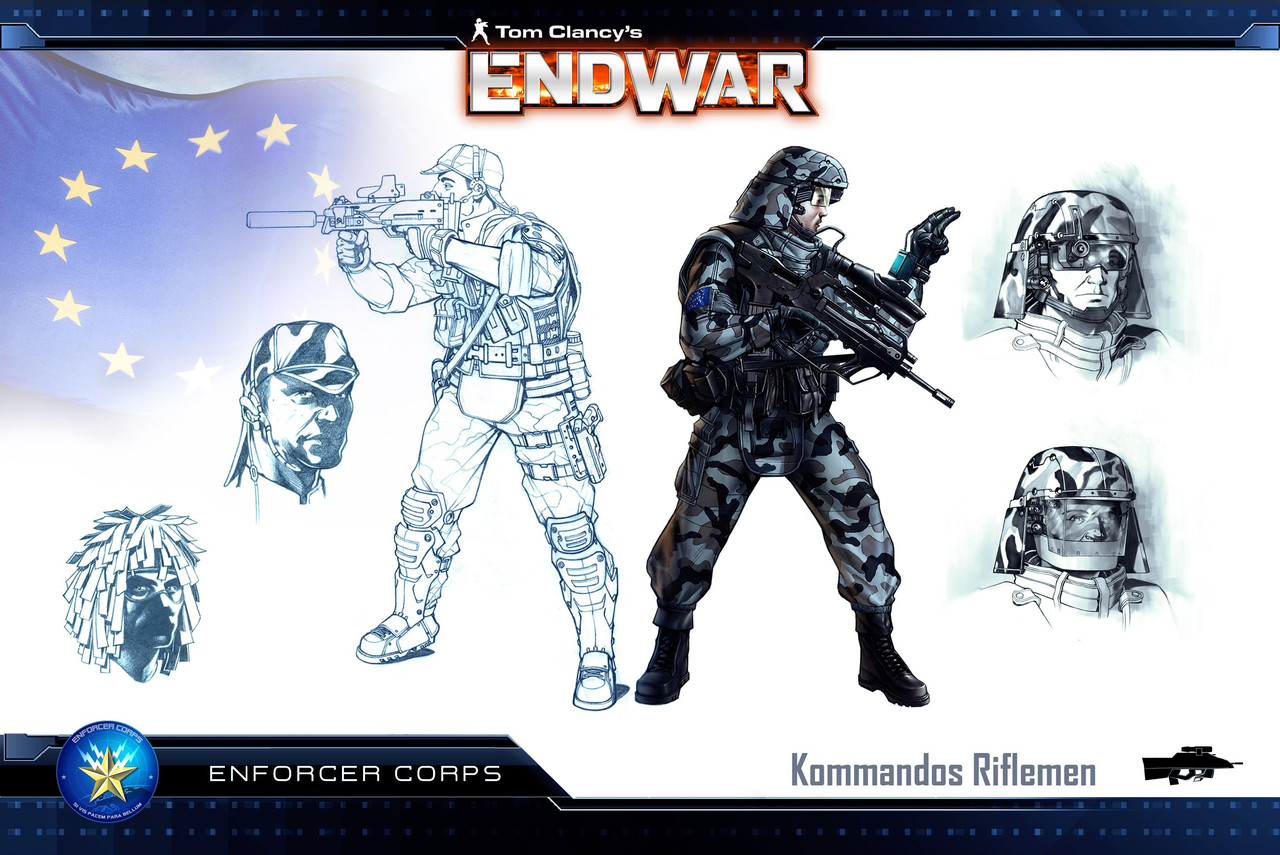 Gameart de Tom Clancy's EndWar para Xbox 360