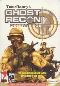 Caratula de Tom Clancy's Ghost Recon: Desert Siege para PC