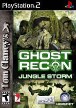 Caratula de Tom Clancy's Ghost Recon: Jungle Storm para PlayStation 2