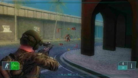 Pantallazo de Tom Clancy's Ghost Recon Advanced Warfighter 2 para PSP