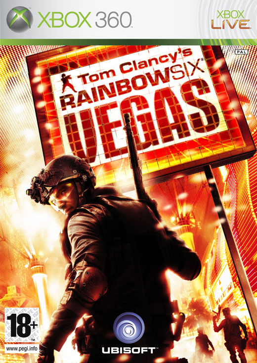 Caratula de Tom Clancy's Rainbow Six: Vegas para Xbox 360