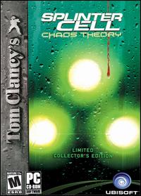 Caratula de Tom Clancy's Splinter Cell: Chaos Theory -- Collector's Edition para PC