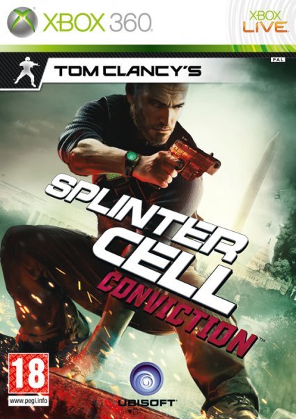 Caratula de Tom Clancy's Splinter Cell Conviction para Xbox 360