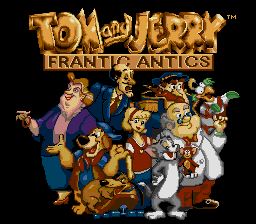 Pantallazo de Tom and Jerry: Frantic Antics! para Sega Megadrive