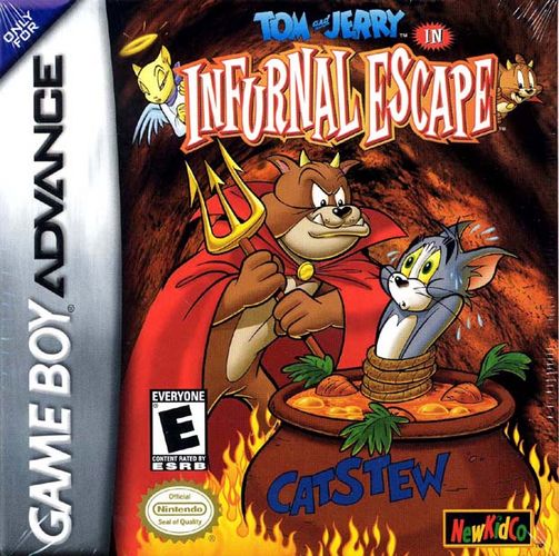 Caratula de Tom and Jerry in Infurnal Escape para Game Boy Advance