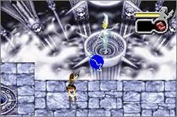 Pantallazo de Tomb Raider: The Prophecy para Game Boy Advance