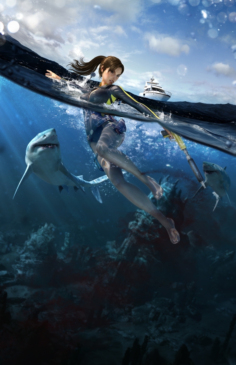 Pantallazo de Tomb Raider Underworld para Wii