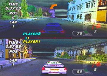 Pantallazo de Tommi Makinen Rally para PlayStation