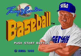 Pantallazo de Tommy Lasorda Baseball para Sega Megadrive