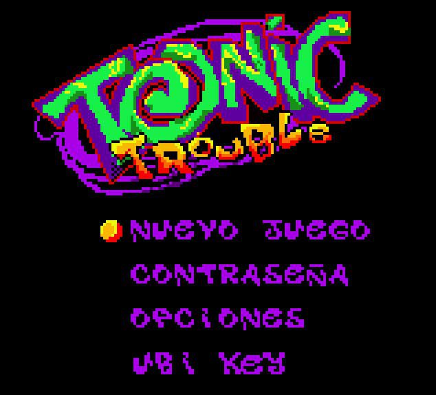 Pantallazo de Tonic Trouble para Game Boy Color
