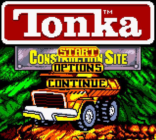 Pantallazo de Tonka Construction Site para Game Boy Color