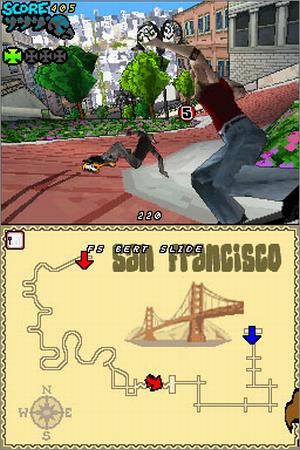 Pantallazo de Tony Hawk's Downhill Jam para Nintendo DS