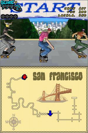 Pantallazo de Tony Hawk's Downhill Jam para Nintendo DS