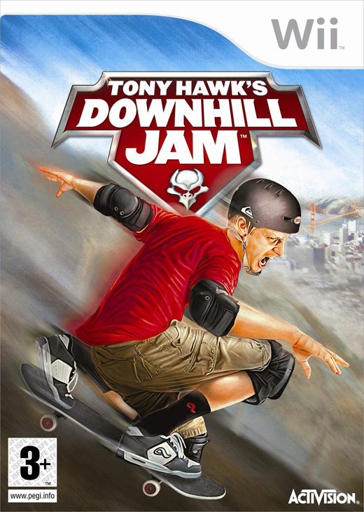 Caratula de Tony Hawk's Downhill Jam para Wii