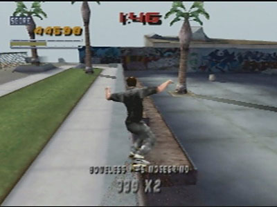 Pantallazo de Tony Hawk's Pro Skater 2 para Nintendo 64