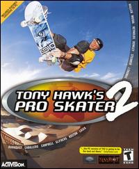 Caratula de Tony Hawk's Pro Skater 2 para PC
