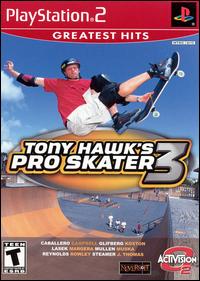 Caratula de Tony Hawk's Pro Skater 3 [Greatest Hits] para PlayStation 2