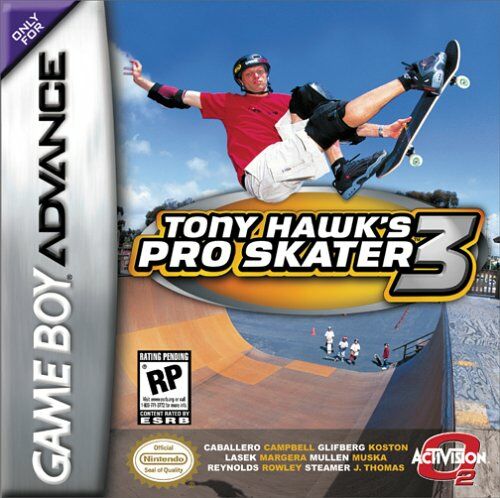 Caratula de Tony Hawk's Pro Skater 3 para Game Boy Advance