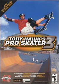 Caratula de Tony Hawk's Pro Skater 3 para PC