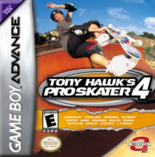Caratula de Tony Hawk's Pro Skater 4 para Game Boy Advance