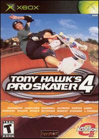 Caratula de Tony Hawk's Pro Skater 4 para Xbox