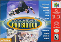 Caratula de Tony Hawk's Pro Skater para Nintendo 64