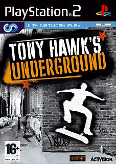 Caratula de Tony Hawk's Underground para PlayStation 2