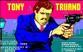 Pantallazo de Tony Truand para Amstrad CPC