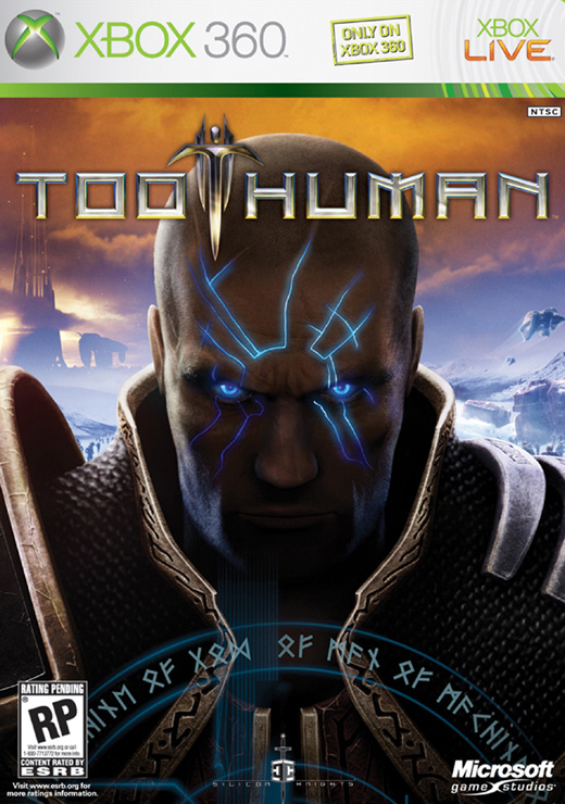 Caratula de Too Human para Xbox 360