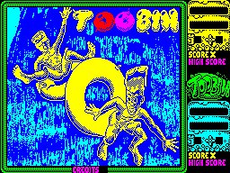 Pantallazo de Toobin' para Spectrum