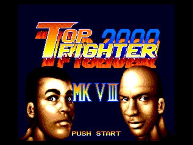 Pantallazo de Top Fighter 2000 MK VII para Sega Megadrive
