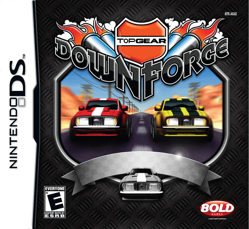 Caratula de Top Gear: Downforce para Nintendo DS