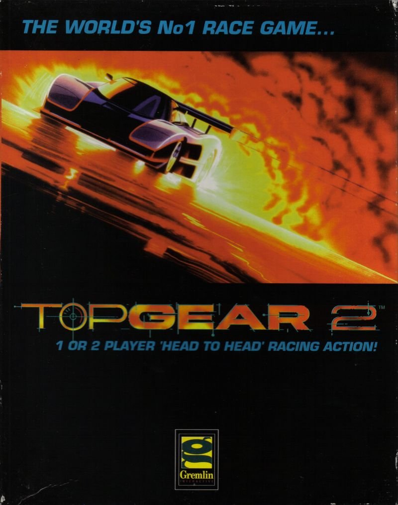 Caratula de Top Gear 2 para Amiga