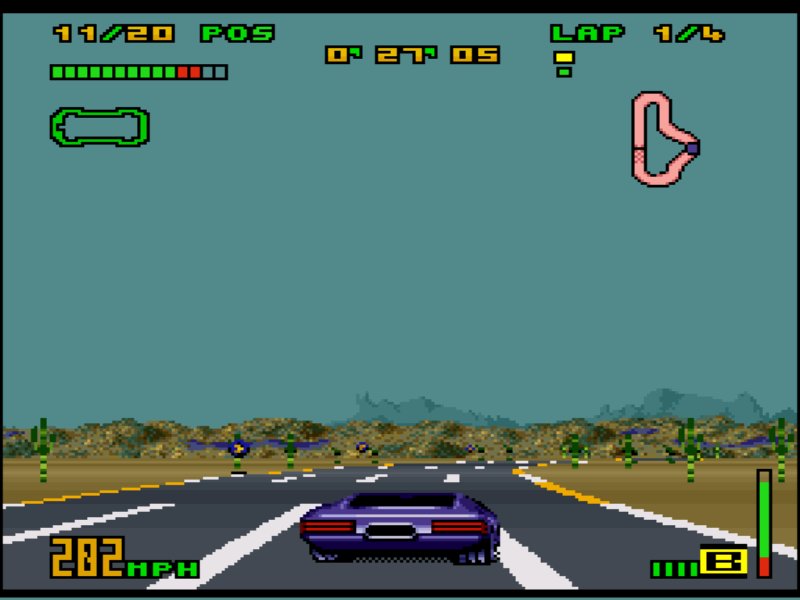 Pantallazo de Top Gear 3000 para Super Nintendo