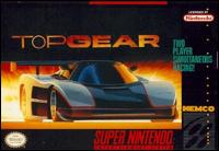 Caratula de Top Gear para Super Nintendo