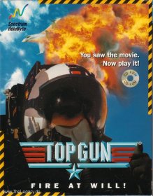 Caratula de Top Gun: Fire at Will! para PC