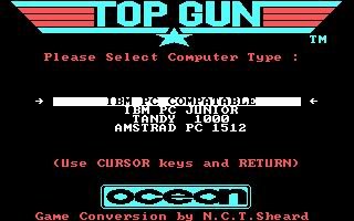 Pantallazo de Top Gun (1987) para PC