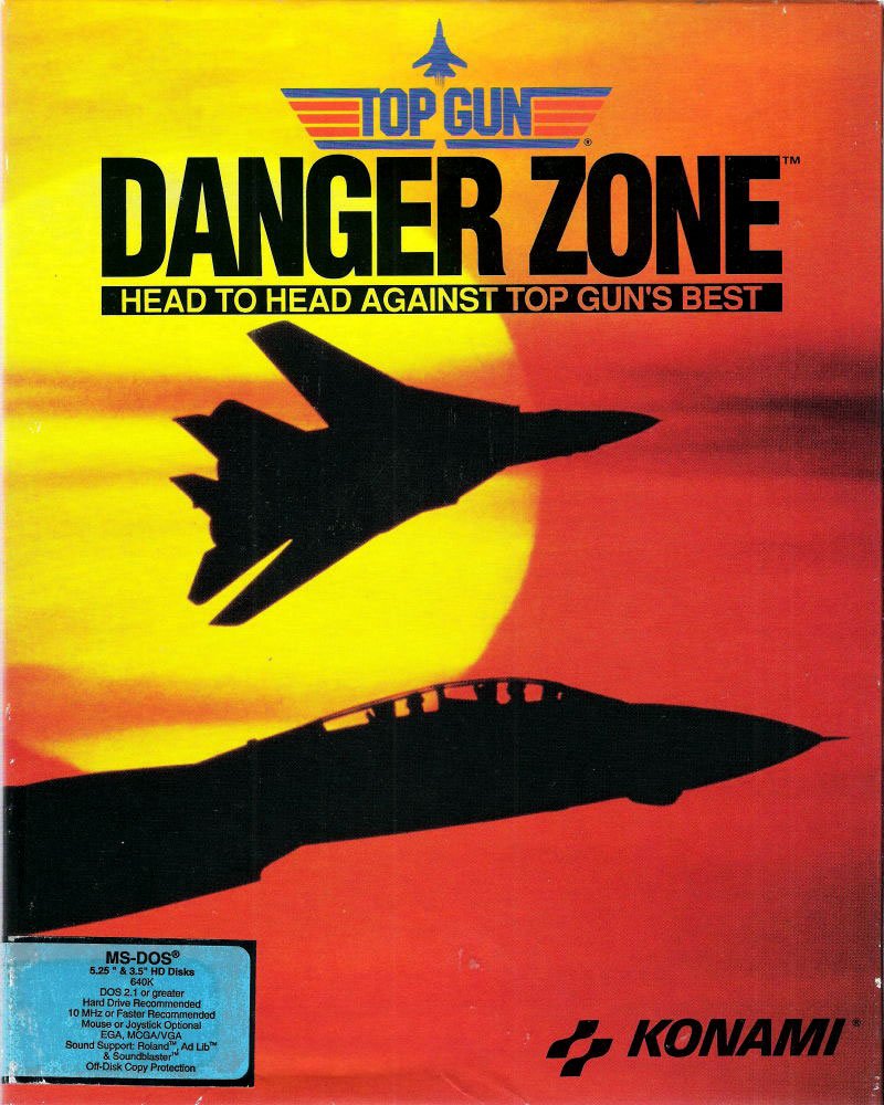 Caratula de Top Gun Danger Zone para PC