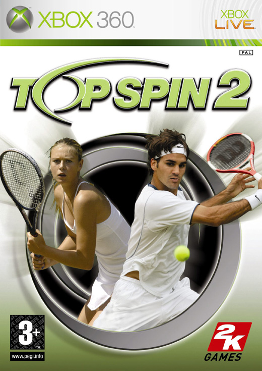 Caratula de Top Spin 2 para Xbox 360