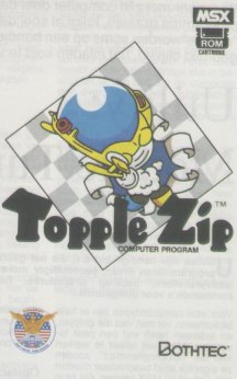 Caratula de Topple Zip para MSX