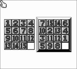 Pantallazo de Tornado Appetizer: Card & Puzzle Collection para Game Boy